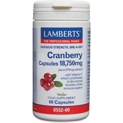 Lamberts CRANBERRY 18750mg 60 Tabs – imagen 3