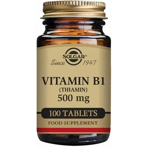 Solgar Vitamina B1 500mg 100 Comprimidos – imagen 5