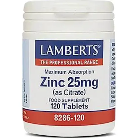 Lamberts ZINC 25mg 120 Tabs – imagen 3