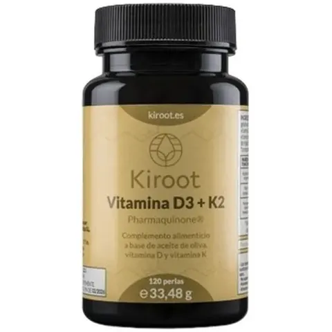 Kiroot Vitamina D3+K2 120 Perlas – imagen 4