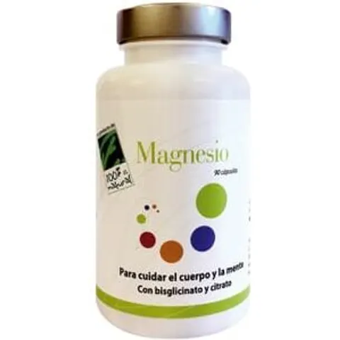 100% Natural Magnesio 90 Cápsulas – imagen 3