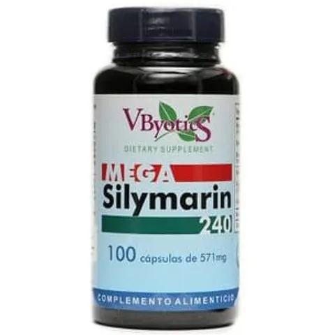 Vbyotics mega silimarina 240mg 100cap. – imagen 3