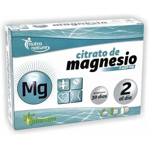 Pinisan Citrato de Magnesio 60 Comprimidos – imagen 2