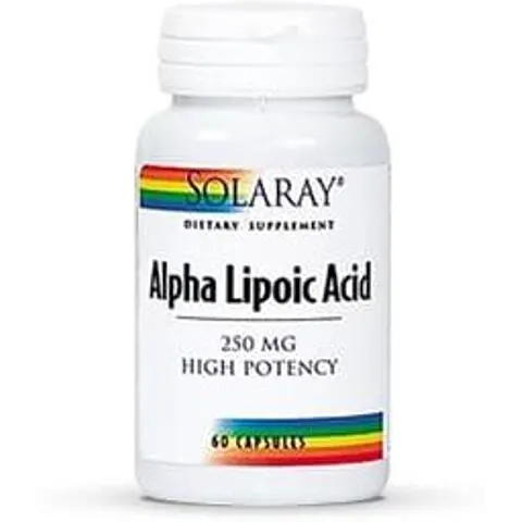Solaray alpha lipoic acid 250mg. 60cap. – imagen 4