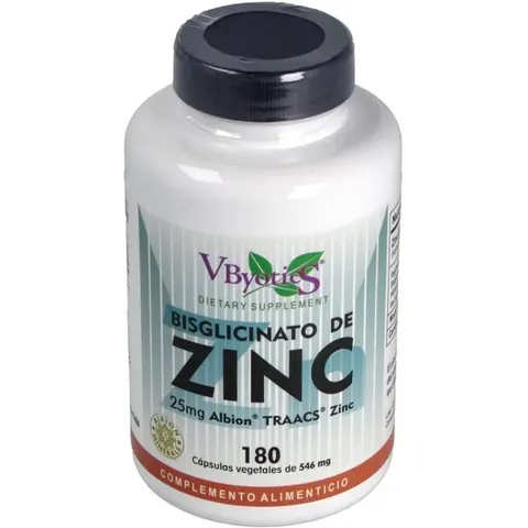 Vbyotics zinc bisglicinato 180cap. – imagen 3