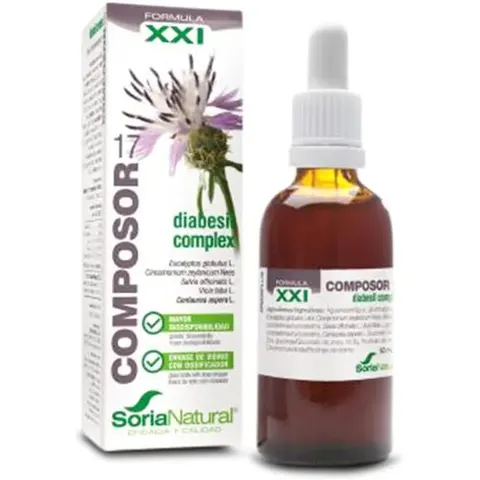 Soria Natural Composor 17 - Diabesil Complex 50ml – imagen 2