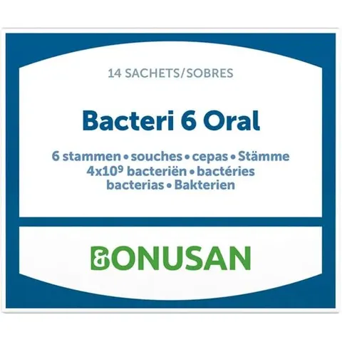 Bonusan Bacteri 6 Oral 14 Sobres – imagen 2