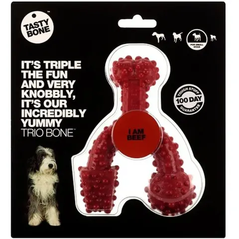 Tastybone Trio Bone Ternera Toy – imagen 2