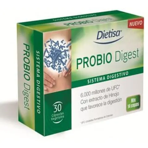 Dietisa Probio Digest 30 cápsulas – imagen 3