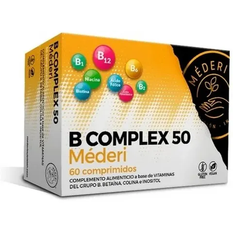 Méderi Nutrición Integrativa B Complex 50 60 Cápsulas – imagen 4