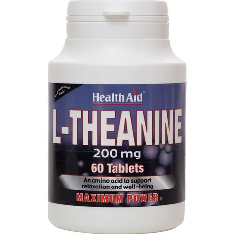HealthAid L-Teanina 60 comp – imagen 4