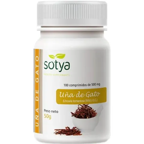 Sotya Uña De Gato 100 comprimidos – imagen 4