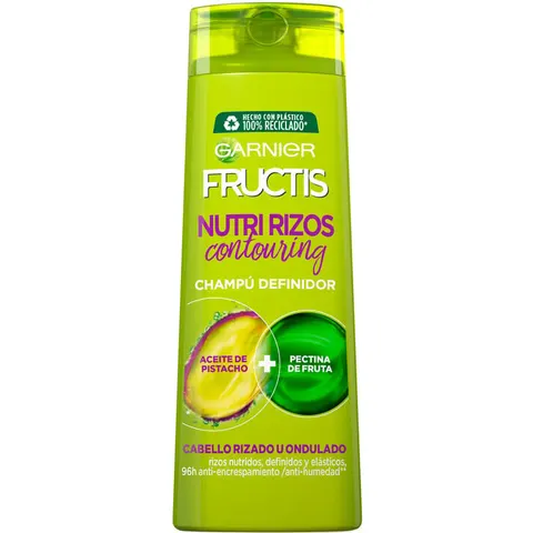 Garnier Fructis Hidra Rizos Champú 360 ml – imagen 3