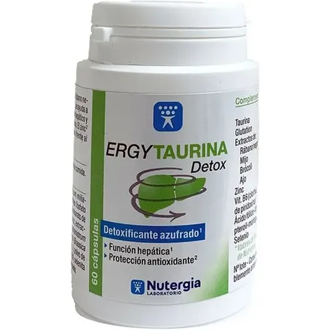 Nutergia ergytaurina detox 60cap. – imagen 4