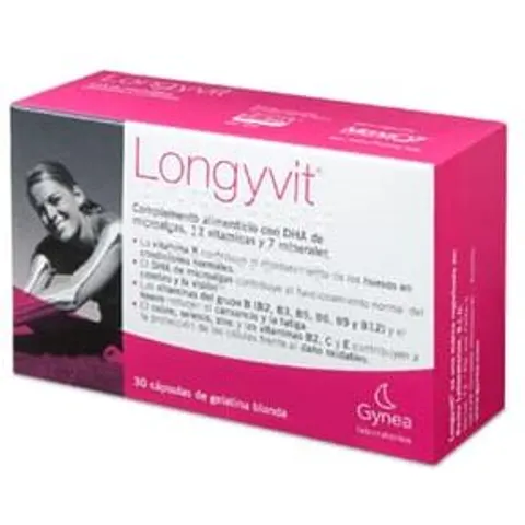 Gynea LONGYVIT 30 Caps – imagen 4
