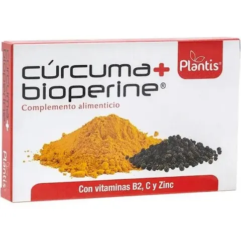 Plantis Cúrcuma + Bioperine 60 Cápsulas – imagen 4