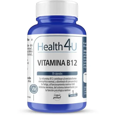 H4U Vitamina B12 30 Cápsulas – imagen 2
