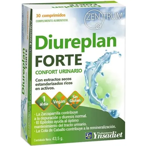 Ynsadiet ZENTRUM DIUREPLAN FORTE 30 Tabs – imagen 3