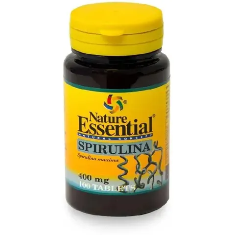 Nature Essential EPIRULINA 400mg 100 Tabs – imagen 2
