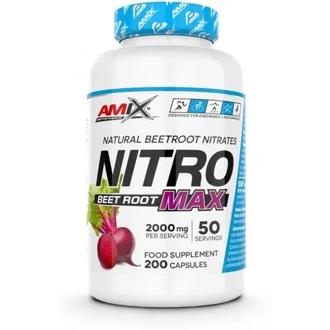 Amix performance nitro beetroot max 200 vcaps – imagen 2