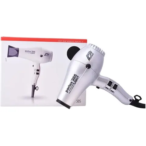 Parlux Hair Dryer 385 Powerlight Ionic & Ceramic Silver – imagen 2