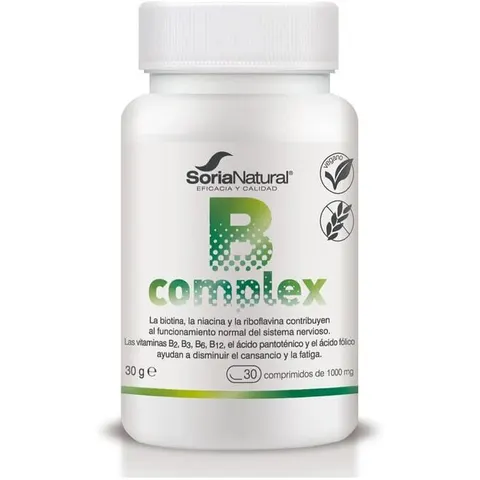 Soria Natural B Complex 30 Comprimidos – imagen 2