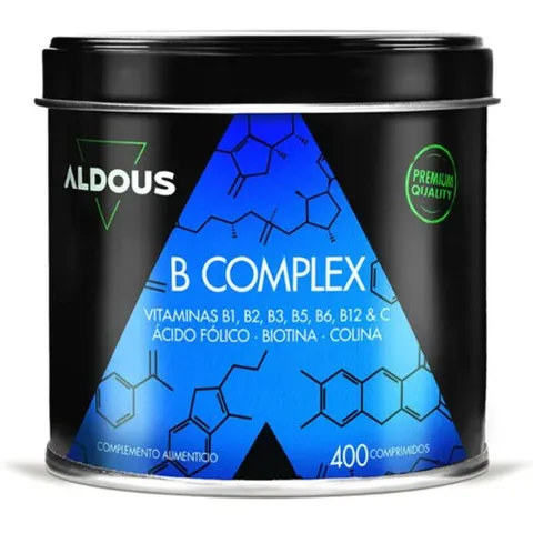 Aldous Bio Vitamina B Complex + Vitamina C 400 Comprimidos – imagen 3