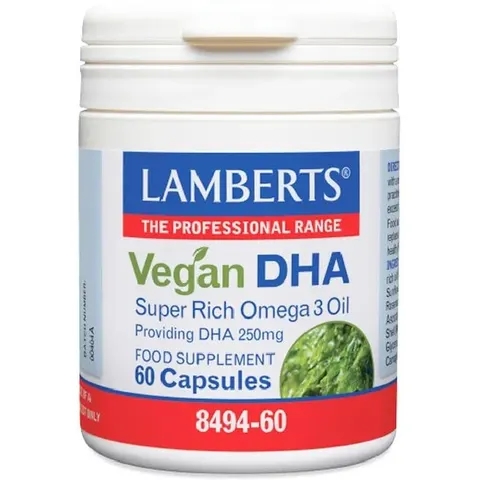 Lamberts VEGAN DHA 250MG 60 VCaps – imagen 4