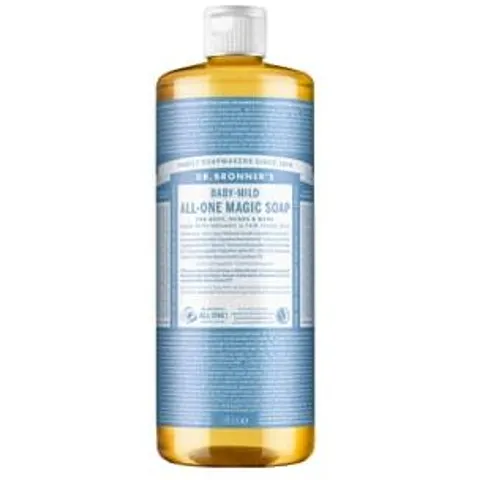 Dr. Bronner's Jabón Líquido sin Perfume 946 ml – imagen 3