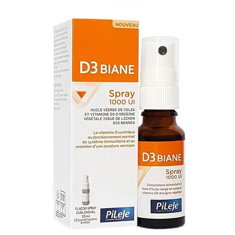 Pileje D3 Biane Spray 20 ml – imagen 4