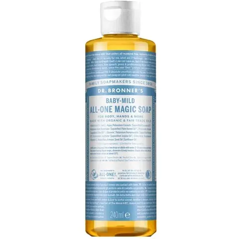 Dr. Bronner's Jabón Líquido sin Perfume 237 ml – imagen 2