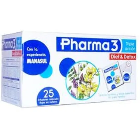 Bio3 Pharma3 Diet & Detox 25 Bolsitas – imagen 2