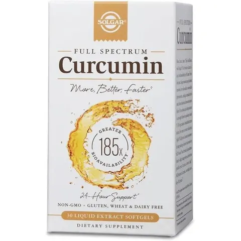 Solgar FULL SPECTRUM CÚRCUMA 30 Perlas – imagen 2