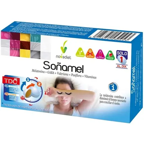 Novadiet Soñamel 30 Comprimidos – imagen 2