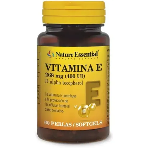 Nature Essential Vitamina E 400 ui 60 Perlas – imagen 2