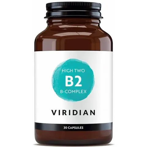Viridian High Two B-Complex B2 30 Cápsulas – imagen 3
