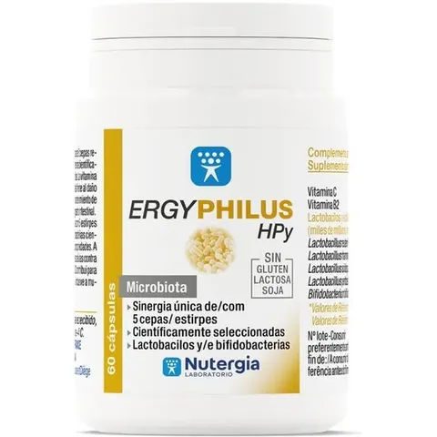 Nutergia Ergyphilus HPY 60 Caps – imagen 3