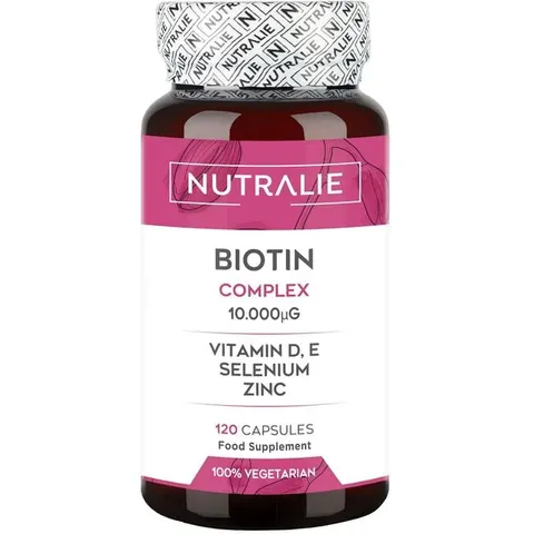 Nutralie Biotina Complex 120 Cápsulas – imagen 3