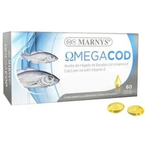 Marnys aceite de higado de bacalao 60perlas – imagen 3