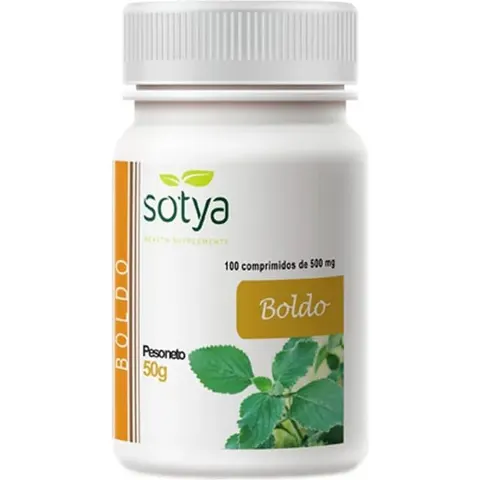 Sotya Boldo 500mg 100 comprimidos – imagen 3