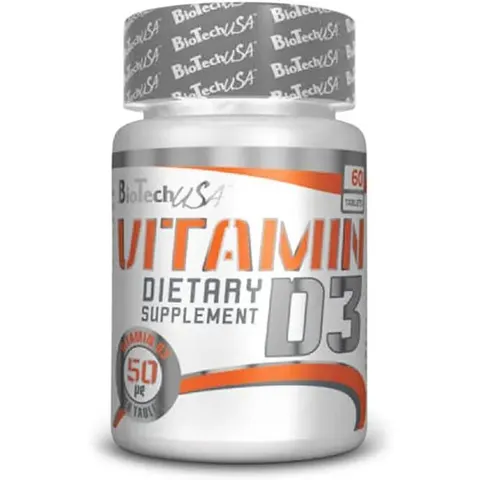 Biotech USA VITAMINA D3 60 Tabs – imagen 3