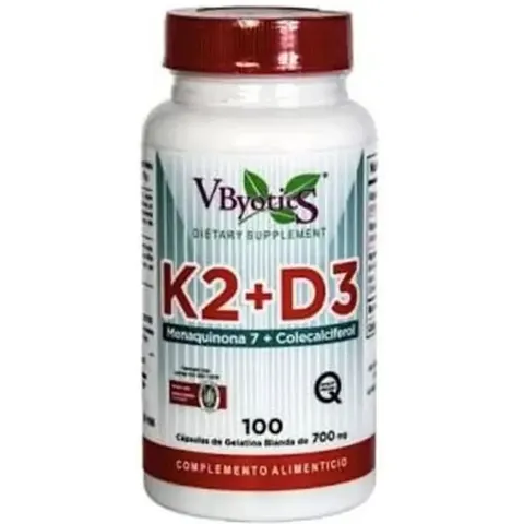 Vbyotics vitamina k2+d3 100perlas – imagen 3