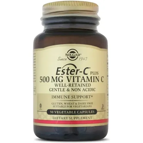 Solgar Ester C Plus 500mg 50 Cápsulas – imagen 2