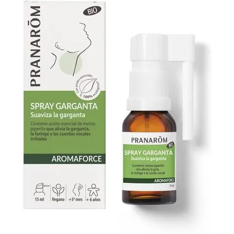 Pranarom Spray Garganta 15 ml Bio – imagen 4