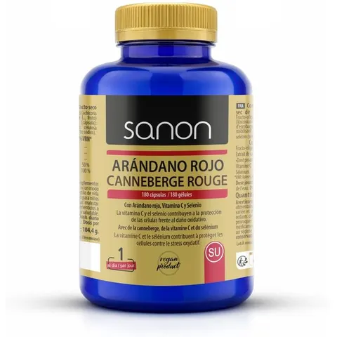 Sanon Arándano Rojo 180 Caps – imagen 2