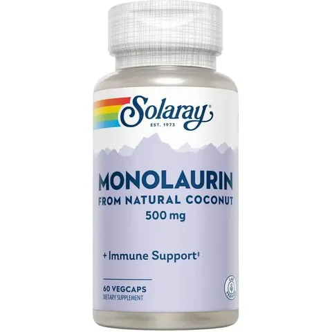 Solaray Monolaurin 500 mg 60 VCaps – imagen 2