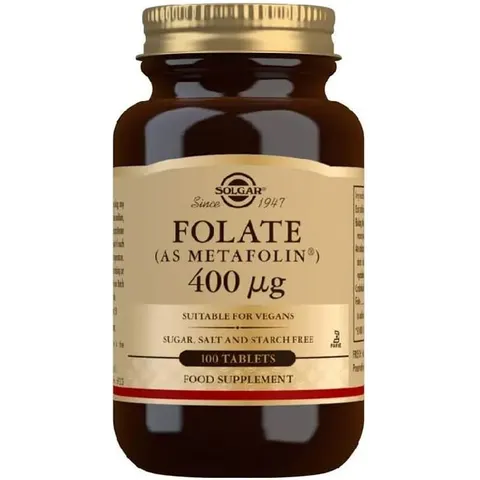 Solgar Ácido Fólico 100 comprimidos – imagen 3