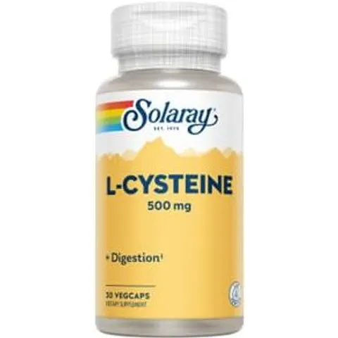 Solaray l-cysteine 500mg. 30cap. – imagen 3