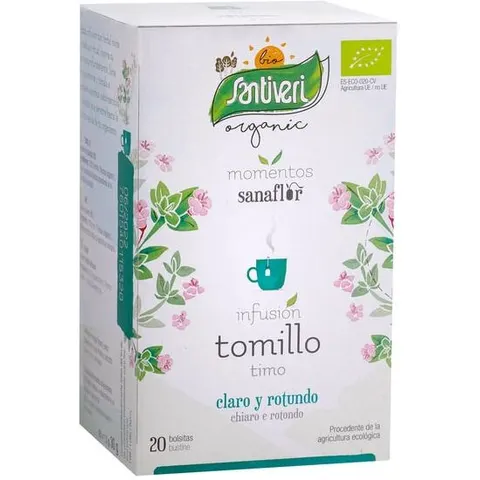 Santiveri Tomillo Infusión 20 Bolsitas – imagen 2