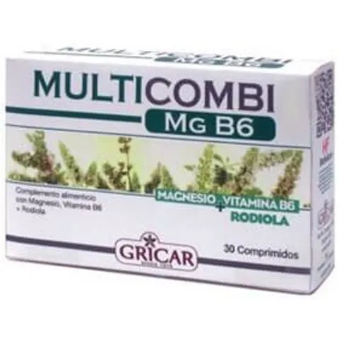 Gricar multicombi magnesio b6 30comp. – imagen 3